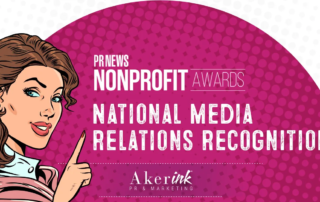 Aker Ink Receives National Recognition for Media Relations