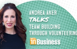 Andrea Talks In Business Volunteering