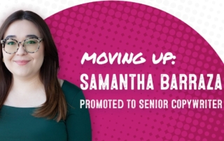 Senior Copywriter Samantha Barraza